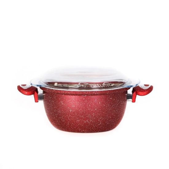 Picture of Hascevher Enamel Fryer Frying Pan 24 cm